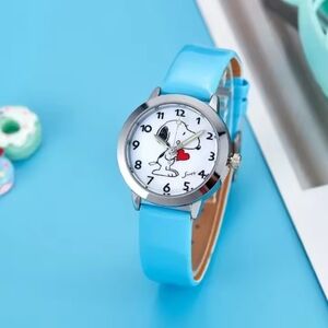 Charming Blue Cartoon Kids Watch